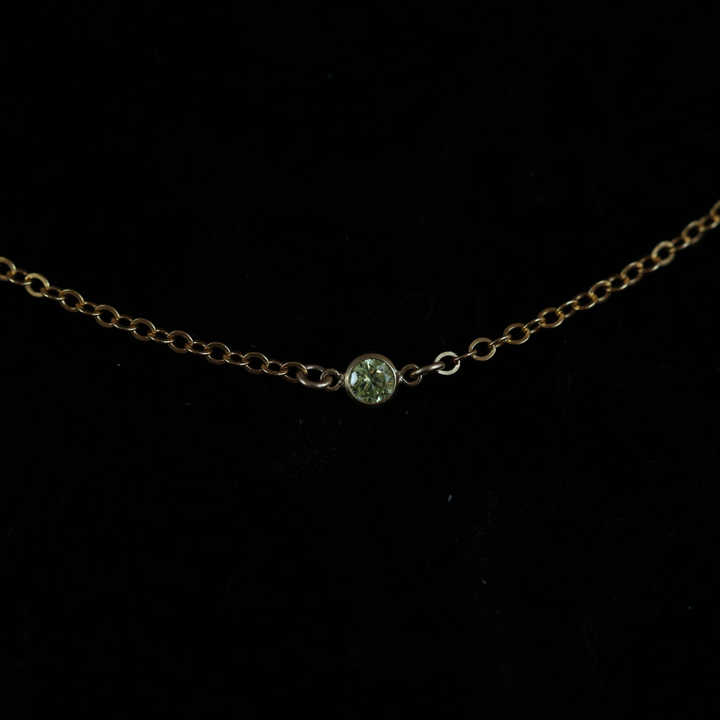 The Gold Birthstone Bracelet August