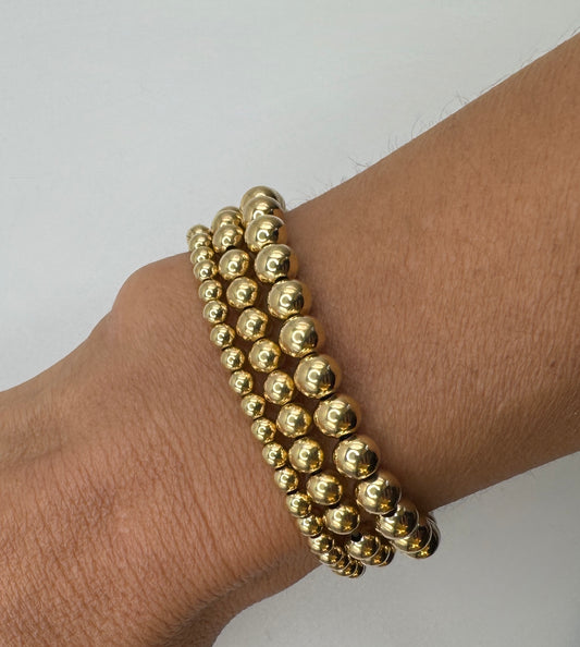 The Gold Stackable Bracelet 6mm