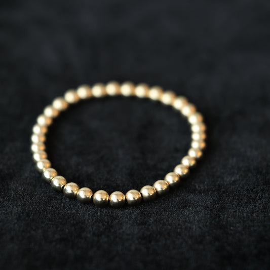 The Gold Stackable Bracelet 4mm