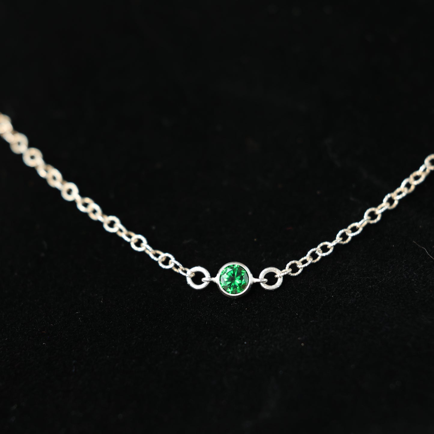 The Silver Birthstone Bracelet May