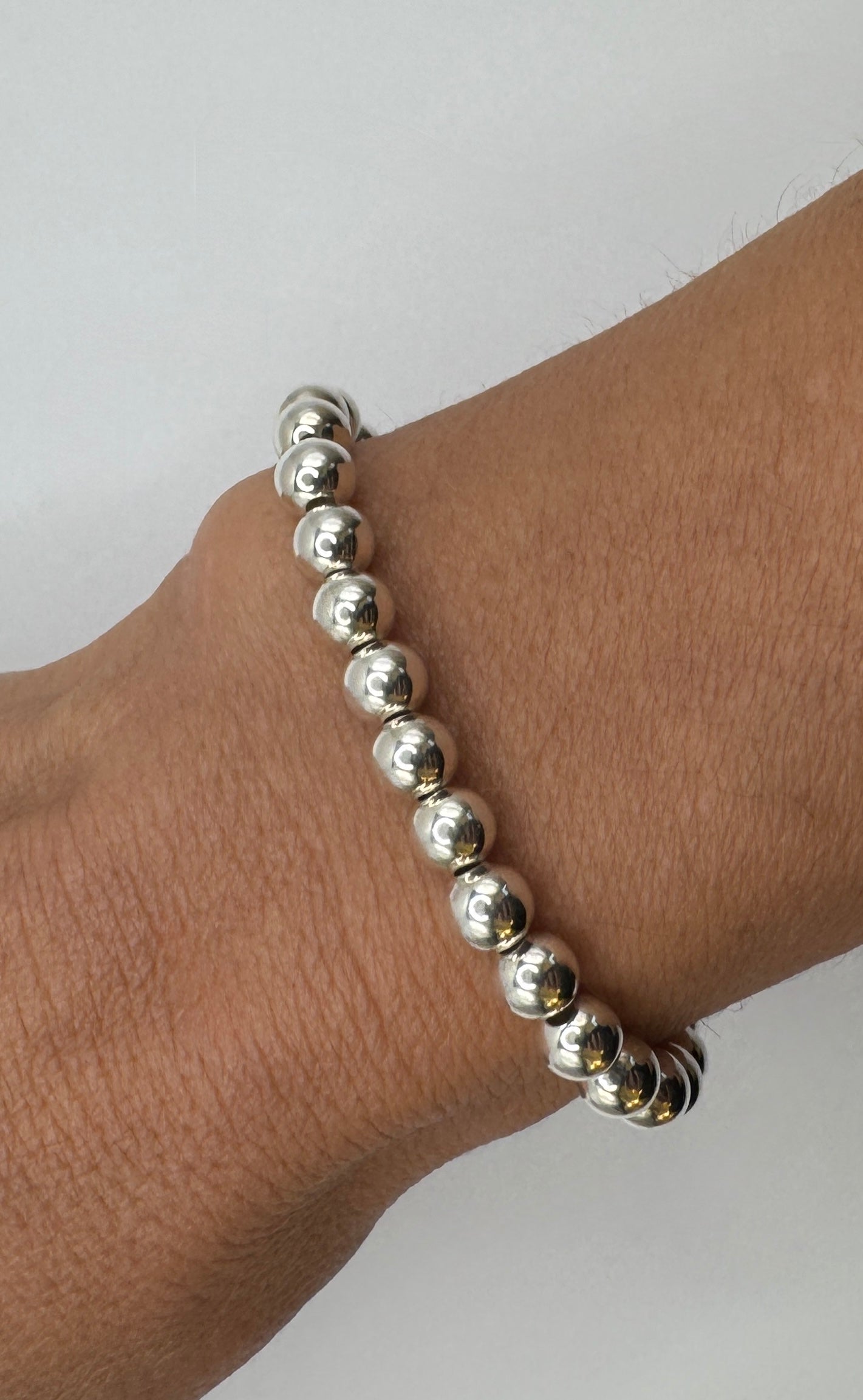 The Silver Stackable Bracelet 6mm