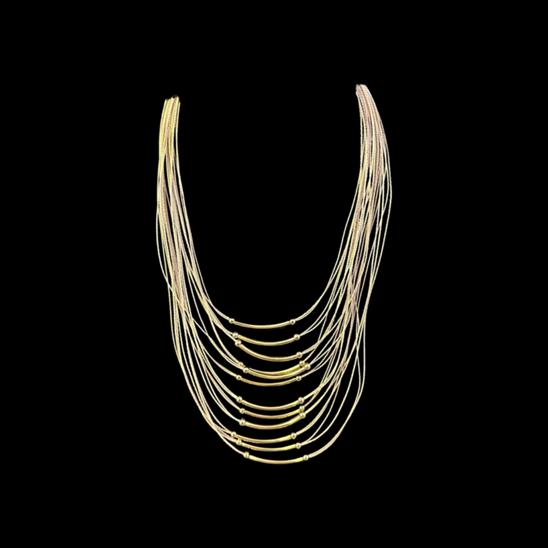 Handcrafted Layers Buriti fiber Layers Handcrafted Eco Friendly Necklace – Nart Nature ...