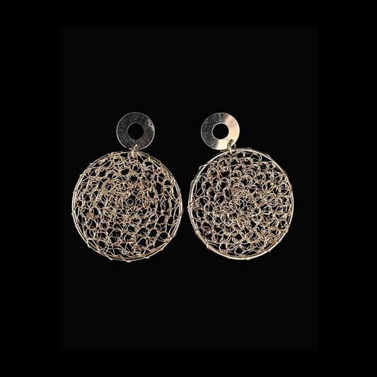 The Metal Lace Earrings