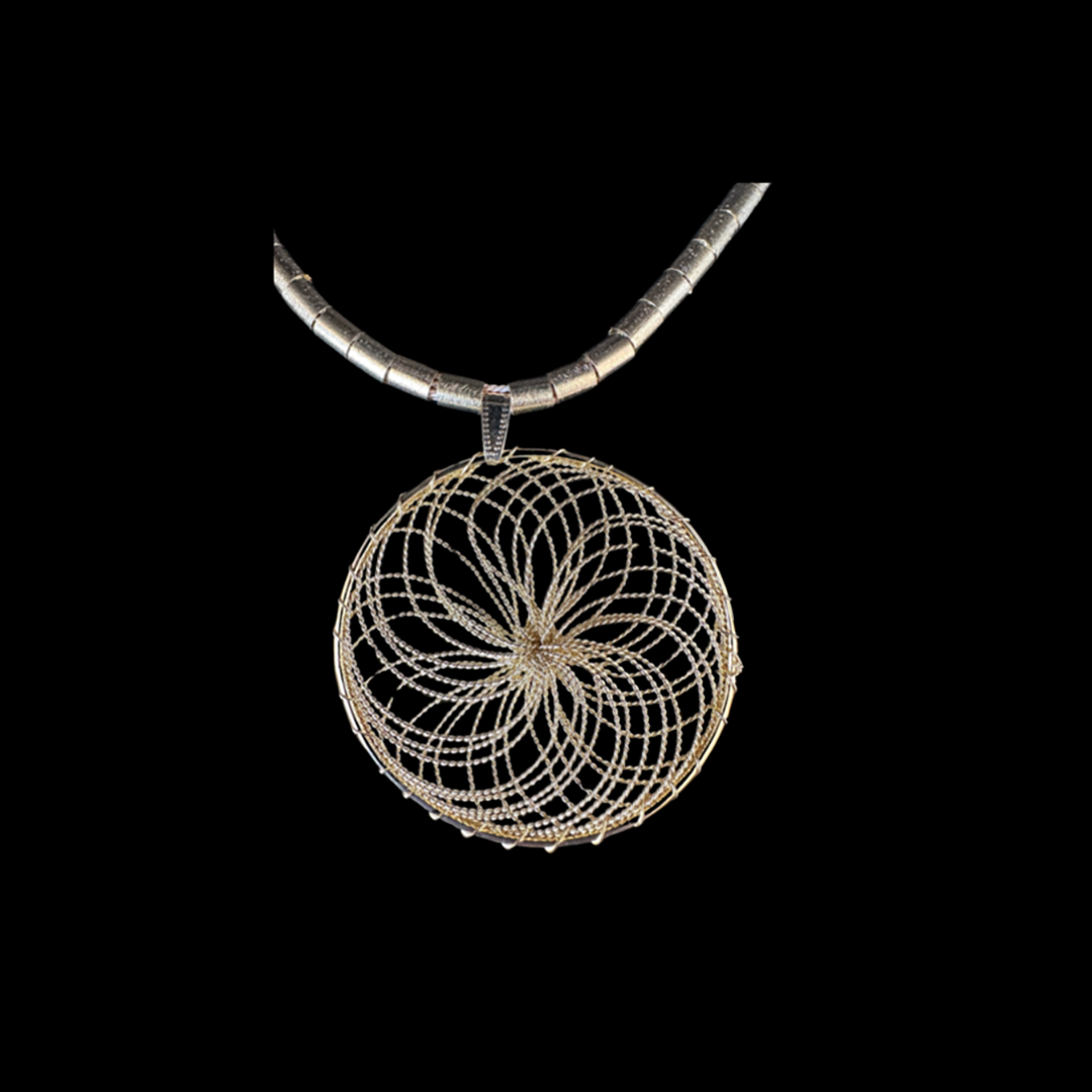 The Metal Spiral Necklace