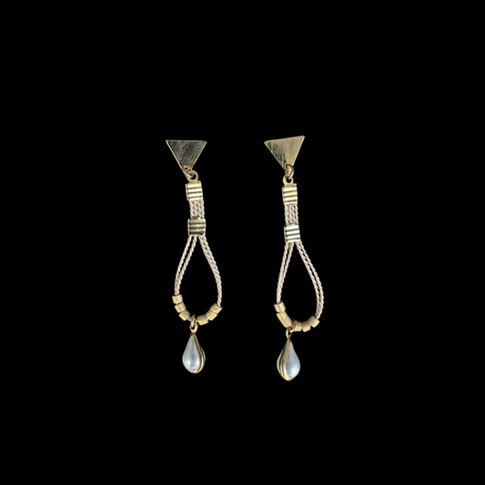 The Mother of Pearl Drop Earrings