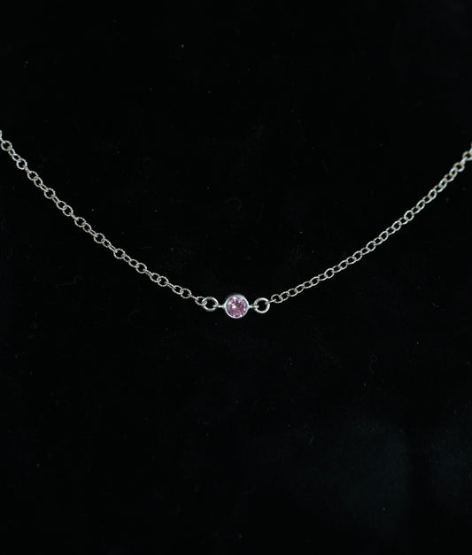 The Silver Birthstone Bracelet June