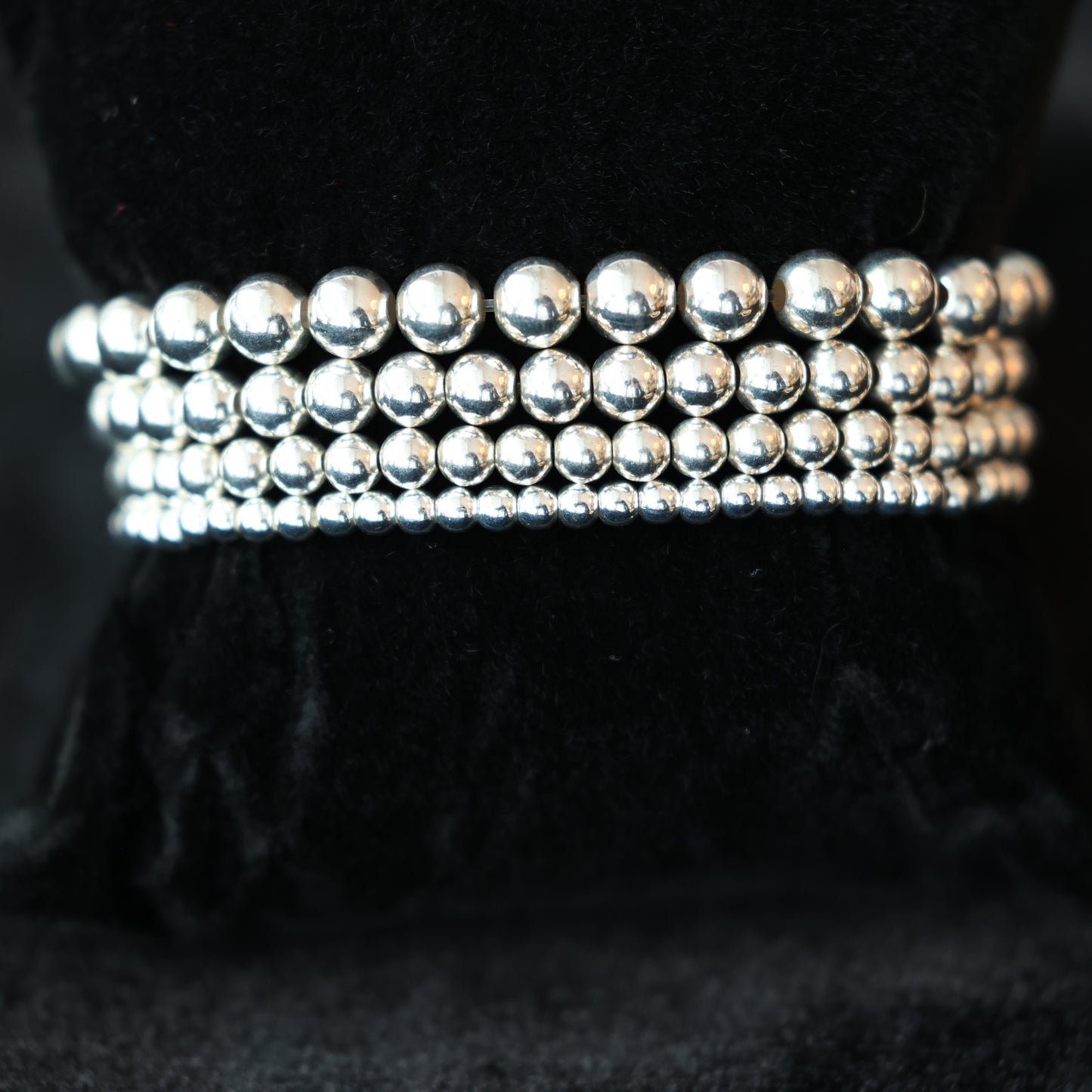 The Silver Stackable Bracelet 4mm
