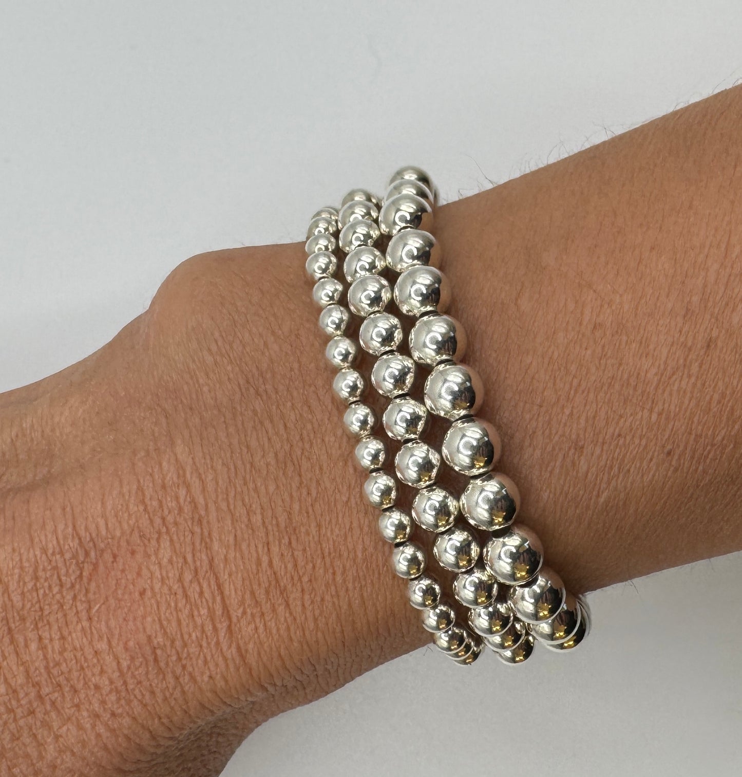 The Silver Stackable Bracelet 4mm