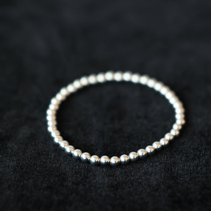 The Silver Stackable Bracelet 4mm