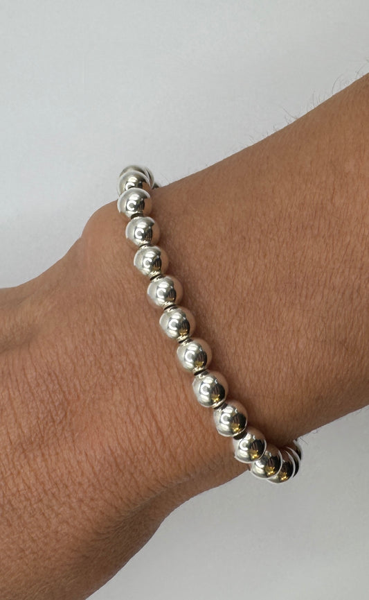 The Silver Stackable Bracelet 6mm