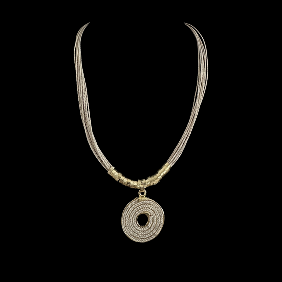 The Spiral Necklace - Medium