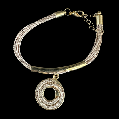 The Spiral Pendant Bracelet